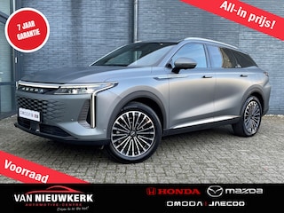 Omoda 9 1.5 Plug-in Hybrid 537pk Automaat Premium | 7 jaar Garantie | 1100 km Bereik | 1500kg Trekgewicht | Panoramadak | Leer |