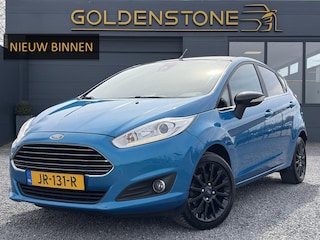Ford Fiesta 1.0 EcoBoost Candy Blue Edition 2e Eigenaar,Navi,Clima,Cruise,5 Deurs,Pdc,Dealer Onderhouden,Lm velgen,N.A.P,102pk,Apk tot 04-2027