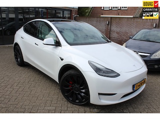 Tesla Model Y Performance AWD 75 kWh WIT LEER / 21"LMV / INCL. BTW