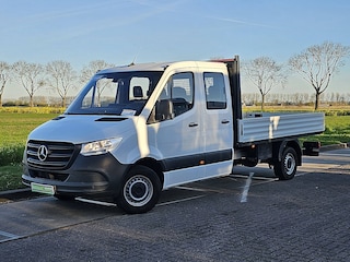 Mercedes-Benz Sprinter 315 DC 6p 3.5T-Trekhaak Open-Laadbak Euro6 150Pk!