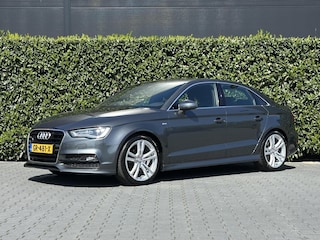 Audi A3 Limousine 1.4 TFSI CoD Ambition Sport Edition, S-LINE IN/EXTERIEUR, NL AUTO, NAP LOGISCH, NAVIGATIE, CRUISE CONTROL, CLIMATE CONTROL, HALF LEDER, LICHTMETAAL 18"