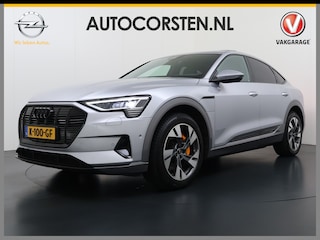 Audi E-tron 55 Quattro 408pk 95kWh SOH 90% Panorama-Schuifdak Leder Bang&Olufsen®-Audio Apple Carplay Android Auto Adap.Cruise Camera Navi Luchtvering LED Ecc Pdc Elek.Achterklep Elek.Stoelen+Memory+Verwarmd Lmv 20" Elek.Achterklep Virtual Cockpit Led Isofix DAB Bluetooth Privacy Glas Origineel Nederlandse Auto Nieuwprijs €93.721,-