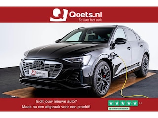 Audi Q8 e-tron 55 quattro Advanced Edition 115 kWh Panoramadak - Adaptieve Cruise Control - elektrisch verwarmde/verstelbare stoelen - Interieurvoorverwarming - B&O - Head up - Parkeerassistent -