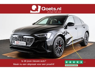 Audi Q8 e-tron 55 quattro Advanced Edition 115 kWh Panoramadak - Adaptieve Cruise Control - elektrisch verwarmde/verstelbare stoelen - Interieurvoorverwarming - B&O - Head up - Parkeerassistent -