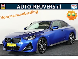 BMW 2-serie Coupé 218i / LED / HUD / Navi / CarPlay / Portimao Blauw