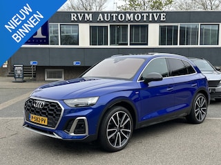Audi Q5 55 TFSI e S LINE QUATTRO FULL OPTION| QUATTRO| CARBON PAKKET| NAPPALEER| PANO|LUCHTVERING| B&O AUDIO| HEAD-UP DISPLAY| ELEK. TREKHAAK| 360 CAMERA| VOORRUITVERWARMING| MASSAGE STOELEN| MATRIX| ADAPTIVE CRUISE, ETC...|
