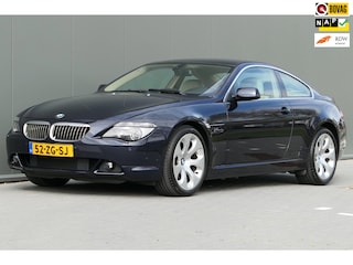 BMW 650i High Executive Youngtimer 367pk V8 LCI NAP Facelift HUD Navi Leder