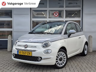 Fiat 500 1.0 Hybrid Cult | Navigatie/Android/Apple Carplay | LM Velgen 15" | Cabrio | Cruise Control | PDC Achter | Airco | DAB |