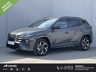 Hyundai Tucson 1.6 T-GDI HEV N Line Automaat / Nieuw Model / Fabrieksgarantie tot 11-2029 / 1.650 kg Trekgewicht / Stuur- & Stoelverwarming / Achteruitrijcamera / Elektrische achterklep / Apple Carplay Android Auto /