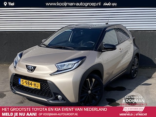 Toyota Aygo 1.0 VVT-i S-CVT Premium Automaat, NL-auto, 1e eign. JBL, Stoelverwarming, Parkeersensoren, Smart Key, LMV, LED, Navigatie