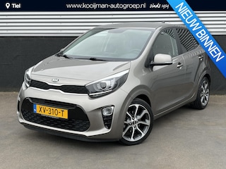 Kia Picanto 1.0 CVVT Design Edition Nieuw geleverd & dealeronderhouden, Lederen bekleding, Climate control, Cruise control, Navigatie, Privacy glass, LMV,