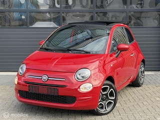 Fiat 500 1.0 Hybrid Red | Cruise | Sensoren | Scherm | Cabrio