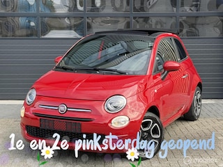 Fiat 500 1.0 Hybrid Red | Cruise | Sensoren | Scherm | Cabrio
