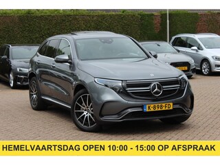 Mercedes-Benz EQC 400 4MATIC Business Solution AMG 80 kWh / SoH 93,1% / Schuifdak / 360Camera / Head-up / Burmester / Leder / 20'' / Matrix LED / CarPlay / Dodehoek / DAB / ACC