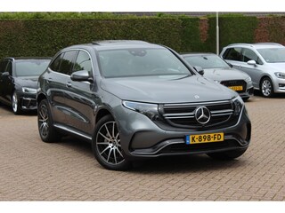 Mercedes-Benz EQC 400 4MATIC Business Solution AMG 80 kWh / SoH 93,1% / Schuifdak / 360Camera / Head-up / Burmester / Leder / 20'' / Matrix LED / CarPlay / Dodehoek / DAB / ACC