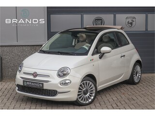 Fiat 500 0.9 TwinAir Lounge Dualogic Parelmoer Leder Vol opties Garantie