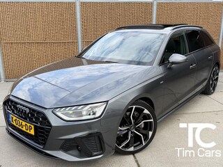 Audi A4 Avant 40 TFSI quattro S edition Automaat | Panoramadak | Half leer/stof | Climate & cruise control | Zwart optiek | Sportstuur afgevlakt | LED verlichting | Getint glas | Parkeersensoren voor en achter