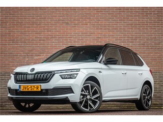 Skoda Kamiq 1.5 TSI DSG Monte Carlo, Panoramadak, Camera, Stoel & Stuurverwarming, Adaptive Cruise, Carplay, Keyless.