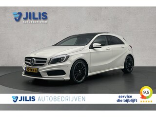 Mercedes-Benz A-klasse 180 AMG-styling | Trekhaak | Panoramadak | Half lederen bekleding | Parkeersensoren