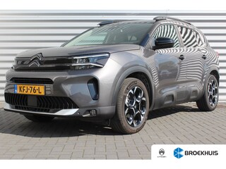 Citroën C5 Aircross 1.2 HYBRID 136PK MAX AUTOMAAT / NAVI / LEDER / CLIMA / FULL-LED / PDC / 18" LMV / CAMERA / KEYLESS / ADAPT. CRUISECONTROL / 1E EIGENAAR / NIEUWSTAAT !!