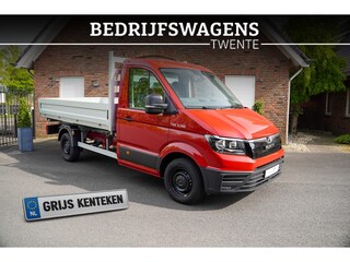 MAN TGE 2.0 TDI 140 pk 3-Zijdige Kipper / Open Laadbak Airco Apple Carplay/App Connect, Cruise Control, 3-Zits, LxBxH 350x204x40 cm, BPM vrij