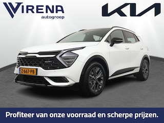 Kia Sportage 1.6 T-GDi Hybrid GT-Line Automaat Apple Carlpay/Android Auto - Cruise Control Adapatief - Dodehoekdetectie - Panorama Dak - Navigatie -  Stoel/Stuurverwarming - Trekhaak - Fabrieksgarantie tot 05-2031