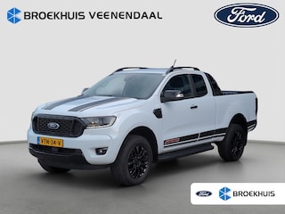 Ford Ranger 2.0 EcoBlue Stormtrak Supercab | Leder | Adap. Cruise | Camera | Navi | Achteruitrijcamera | Cruise control | Navigatiesysteem full map