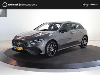 Mercedes-Benz A-klasse 250e Business Solution AMG | Night | AMG-line plus | Panoramadak | Head-up display | Memory stoelen | 360 camera | Sfeerverlichting | Multibeam LED |