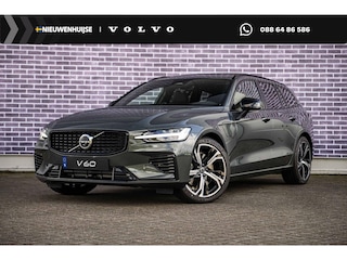 Volvo V60 2.0 T6 Plug-in hybrid AWD Ultra Dark | Panoramadak | Head Up Display | Donker Glas | Sportstoelen | Power Seats | Harman Kardon |