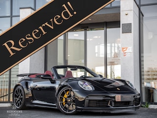 Porsche 911 Cabrio 3.8 Turbo S / Org. NL / Burmester / 18-Way / Ceramic / Carbon