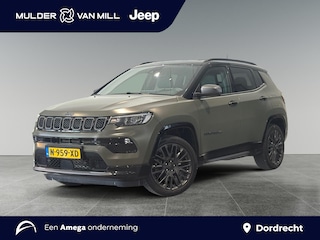 Jeep Compass 80th Anniversary 4xe PHEV 240pk | LIMITED EDITION! | NAVI | CAMERA | STOELVERW. | PDC V+A | LEDER/STOF | PLUG-IN | SPECIALE LAKKLEUR | DAB+ | APPLE CARPLAY / ANDROID AUTO