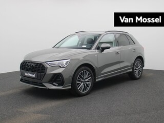 Audi Q3 35 TFSI S edition 150 PK | S-line | Automaat | Camera | Cruise control | Leder interieur | Navigatie | Trekhaak | Audi smartphone interface | Stoelverwarming | Parkeersensoren | Lichtmetalen velgen | Privacy glas |