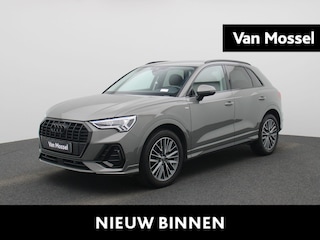 Audi Q3 35 TFSI S edition 150 PK | S-line | Automaat | Camera | Cruise control | Leder interieur | Navigatie | Trekhaak | Audi smartphone interface | Stoelverwarming | Parkeersensoren | Lichtmetalen velgen | Privacy glas |