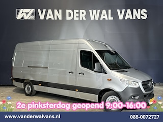 Mercedes-Benz Sprinter 316 CDI 164pk L3H2 Euro6 Airco | Camera | Navigatie | Apple Carplay | Cruisecontrol | Stoelverwarming Android Auto, Chauffeursstoel, Parkeersensoren, Bijrijdersbank