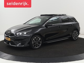Kia Ceed 1.0 T-GDi GT-Line | Panoramadak | Leder/Alcantara | Stoelverwarming | Carplay | Keyless | Stuurverwarming | Digital Cockpit | Sportstoelen | Navigatie | Full LED | Camera | Dodehoek detectie