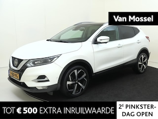 Nissan Qashqai 1.3 DIG-T Tekna | airco automatisch | Apple Carplay/Android Auto | Autonomous Emergency Braking | cruise control adaptief | dodehoek detectie | LED koplampen | lichtmetalen velgen 19" | navigatiesysteem full map | rijstrooksensor met correctie | voorstoelen verwarmd |