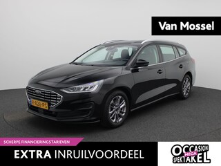 Ford Focus Wagon 1.0 EcoBoost Hybrid Titanium Style | Apple Carplay / Android Auto | Parkeersensoren | Lichtmetalen Velgen |