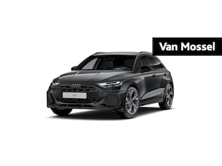 Audi A3 Sportback 45 TFSI e S edition Competition l Adaptive cruise control l Climate control l Dodehoekdetectie l Navigatie l Elektr. instel. bestuurd.stoel l SONOS Premium met 3D-geluid l Stoelverwarming l Achteruitrijcamera l Trekhaak l Optiekpakket zwart plus