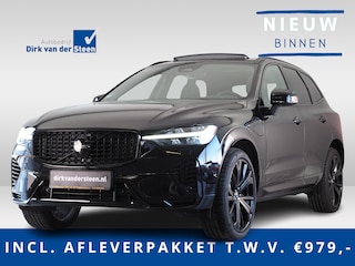 Volvo XC60 2.0 T6 Plug-in hybrid AWD Plus Black Edition | Harman Kardon | Panoramadak | Leer | Stoelverwarming Voor en Achter | 360° Camera | Stuurwielverwarming | Apple CarPlay/ Android Auto