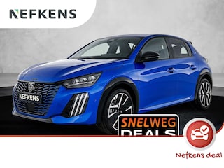 Peugeot 208 1.2 Hybrid 110 e-DCS6 GT | Navigatie | Climate Control | Adaptieve Cruise Control | Camera/Parkeersensoren Voor + Achter | LED | 17" Lichtmetalen Velgen | Keyless Entry/Start | Dodehoek Detectie | Apple Carplay/Android Auto