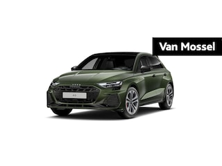 Audi A3 Sportback 45 TFSI e S edition Competition l Adaptive cruise control l Glazen panoramadak l Navigatie l Climate control l Achteruitrijcamera l Head-up display l Stylingpakket carbon l Stoelverwarming l Optiekpakket zwart plus l Alarm klasse III l SONOS Premium met 3D-geluid l LED-koplampen