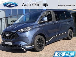 Ford Transit Custom Tourneo 2.5 PHEV L1H1 Sport 233PK Emissiezonevrij!! 233PK Elek. Trekhaak 8 zitplaatsen Verschuif/uitneembare stoelen Climate 2de rij Winterpack *Compleet*