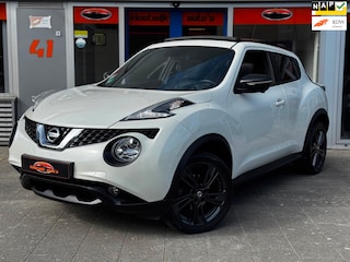 Nissan Juke 1.2 DIG-T Tekna Panorama Leder Camera Pearl White NAP