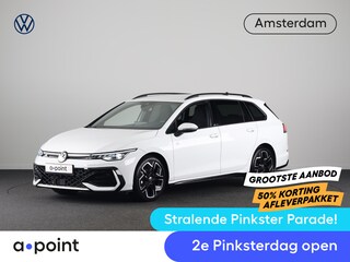 Volkswagen Golf variant R-Line-Edition 1.5 eTSI 116 pk Automaat (DSG) | Verlengde garantie | Navigatie | Parkeersensoren | Ropndomzicht camera | Stoelverwarming | Matrix LED koplampen | R-Line |