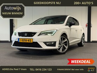 Seat Leon 1.4 TSI ACT FR Dynamic|PANO|LED|ALCANTARA|NL-AUTO|CRUISE|GOED ONDERHOUDEN|SENSOREN