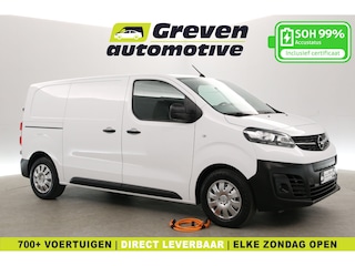 Opel Vivaro 75 kWh L2H1 | Snelladen | SOH 99% | Airco | Cruise | Carplay | 3 Zits | Parkeersens.