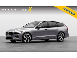 Volvo V60 T6 350PK Automaat Plug-in hybrid AWD Plus Dark / Harman Kardon / 19"velgen / 360 Camera / Elektrisch bedienbare voorstoelen met geheugen / Pilot assist / Adaptive cruise control /