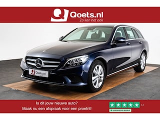 Mercedes-Benz C-klasse Estate 180 Zitcomfortpakket - Stoelverwarming voor - Cruisecontrol - Adaptieve grootlichtassistent - Garmin Map Pilot - Achteruitrijcamera - Dodehoekassistent - Actieve parkeerassistent -
