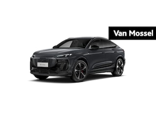 Audi Q6 e-tron edition quattro 100 kWh l Adaptive cruise control l Luchtvering l Glazen panoramadak l Geheugen best.stoel l Dodehoekdetectie l Stuurverwarming l MMI-bijrijdersscherm l 360 graden camera l Head-up display l Trekhaak l Elektrisch verstelbaar stuur l Alarm klasse III l Warmtepomp l