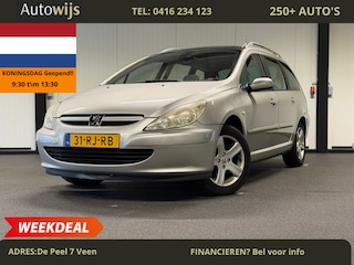 Peugeot 307 SW 2.0 16V Premium|Automaat|Trekhaak|Cruise|NL-AUTO|Glazen dak|